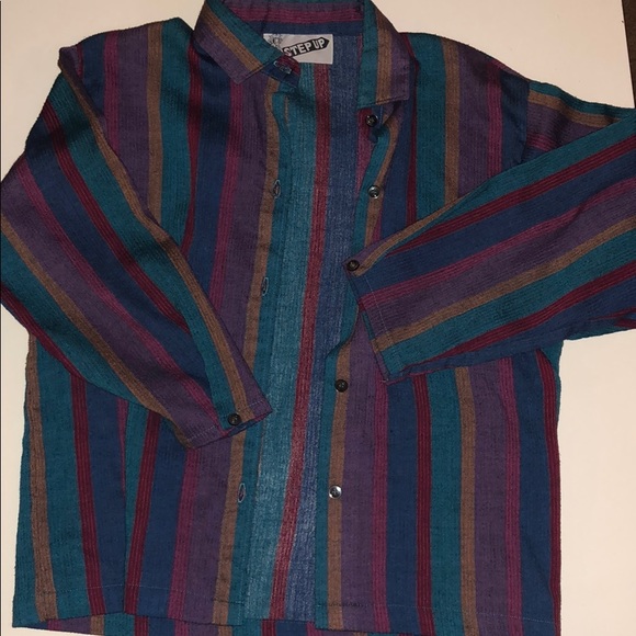 Tops - Multicolored button up